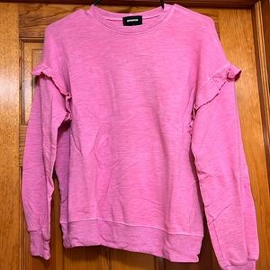 Monrow Pink sweatshirt NWT